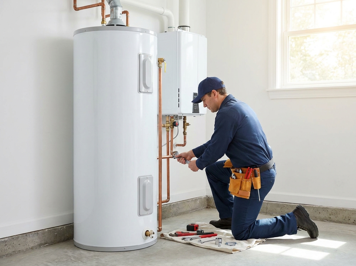 Water heater installation and repair by RSP Plumbing Inc in Corona, CA